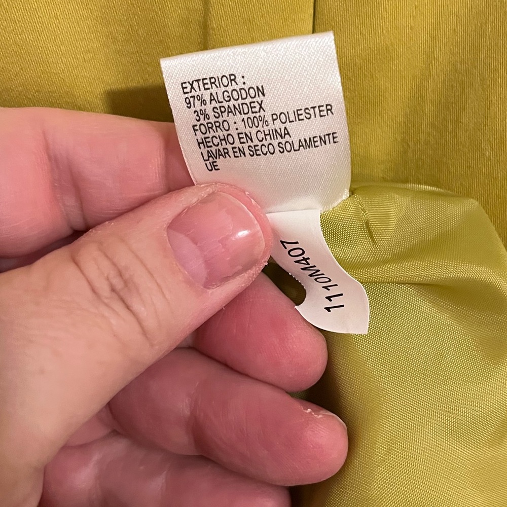 Alex Marie Citrine Green Pleated Sleeveless Midi Dress Size 4 - Picture 7 of 7